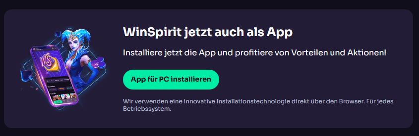 Installieren Sie kostenlose App für schnellen Casino-Zugriff überall