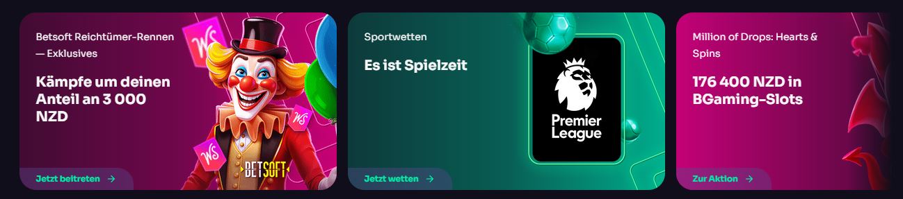 Nehmen Sie an exklusiven Turnieren mit hohen Preispools teil